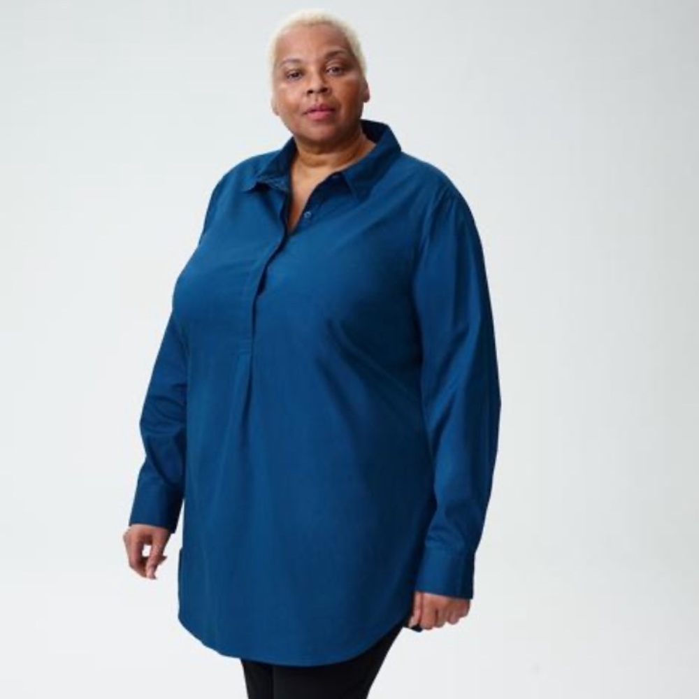 Universal Standard Safra Poplin Tunic M (18-20)